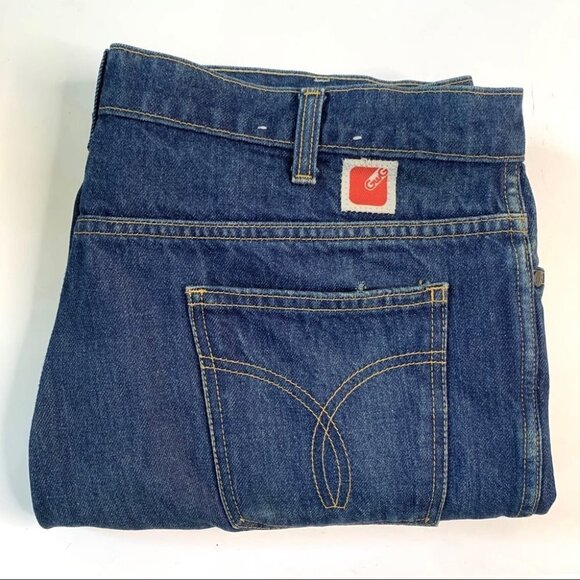 GWG VINTAGE JEANS 100% COTTON BLUE  DENIM MADE IN CANADA MEN SIZE 40 / 30 - Picture 17 of 17